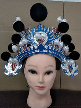 Cabeça chapéu chapéu de ópera chinesa ópera cosplay drama drama avvessories ópera cabeça halloween desgaste desempenho cosplay chapéu 2024 - compre barato