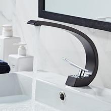 Роскошный кран для ванной комнаты becola эксклюзивный дизайн кран с одной ручкой черный античный латунный кран для раковины F6101-1R 2024 - купить недорого
