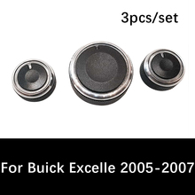 3pcs/set Car air conditioning knob For Buick Excelle 2005 2006 2007 heat control switch knob ac knob auto car accessories 2024 - buy cheap