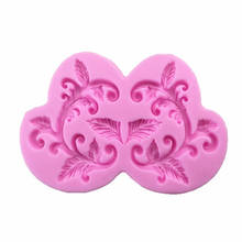 European Style Pattern Decoration Chocolate Silicone Mold Fondant Cake Pastry Mould Baking Tools Biscuits Candy Soap Molds B012 2024 - buy cheap