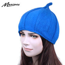 2018 Spring Skullies Bonnets Knit Hat Lovely Womens Beanie Ski Cap Female Touca Hats for Woman Girl Beanies 4 colors gorro 2024 - buy cheap
