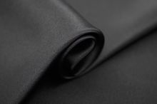 Howmay  100% pure silk charmeuse satin fabric 30m/m 114cm black 36# especially heavy weight for dress or cheongsam 2024 - buy cheap