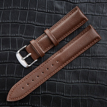 12 14 16 18 20 22 24mm High-end Retro 100% Calf Leather Watch band Watch Strap with Genuine Leather Straps 2024 - buy cheap