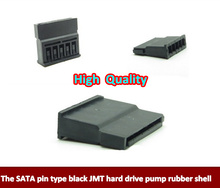Free shipping+wholesale 500pcs/lot The SATA 5pin type black hard rubber shell  pump 2024 - buy cheap
