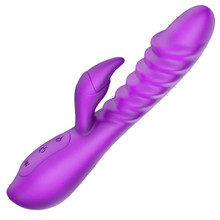 Heating Vibrator G Spot Vagina Shocker Sex Product USB Rechargeable Female Masturbation Dildo Vibrator Sex Toy for Woman 2024 - buy cheap