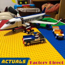 City Aviation Building Blocks Sluban 0366 DIY Classic Toys Compatible 1ed AirBus Airplane Airport Station Model Brick 2024 - buy cheap
