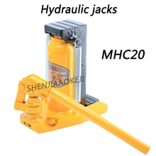 Macaco hidráulico de garra mhc20t, máquina de levantamento hidráulico com carga superior, gancho de 20t, mola em bold, sem vazamento de óleo, 1 peça 2024 - compre barato