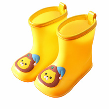 Детские непромокаемые сапоги для мальчиков и девочек, резиновые сапоги для маленьких мальчиков и девочек, милые непромокаемые сапоги для детей, водонепроницаемая обувь для мальчиков, A201 2024 - купить недорого