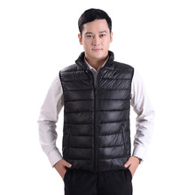 ZC1109 2020 new spring autumn winter young and middle-aged men fashion casual warm vest coat cheap wholesale free shipping 2024 - buy cheap