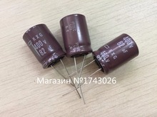 100% original false a compensate ten electrolytic capacitor 400v 82uf 82uf 400v 18 * 26 KXG series (100 PCS) IC... 2024 - buy cheap