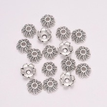 20pcs/Lot 10mm Antique Leaf Flower Bead Caps For Jewelry Making Bead Caps End Jewelry Finding Making Component 2024 - buy cheap