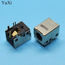 YuXi 10 x DC Power IN Jack, DC Power Jack Conector para Asus/Lenovo/MSI/Haier HP/Dell 2.5 MM 2024 - compre barato