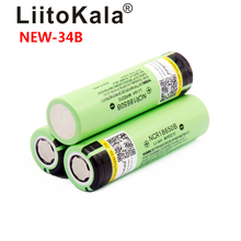 Новое умное устройство для зарядки никель-металлогидридных аккумуляторов от компании LiitoKala оригинальный NCR18650B 34B 3,7 V 18650 3400mAh перезаряжаемая литиевая батарея фонарик батареи 2024 - купить недорого