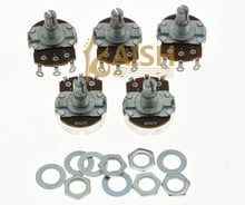 10pcs A250K Electric Guitar Audio Pots 24mm Base w/ Short Shaft Potentiometers 2024 - buy cheap