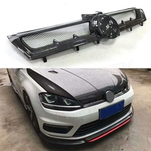 For VW MK7 carbon fiber  Front Bumper Grills for Volkswagen Golf 7 VII MK 7 2014-2017 2024 - buy cheap