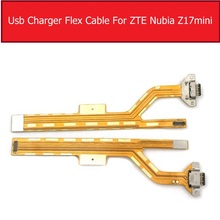 USB зарядное устройство гибкий кабель для ZTE Nubia Z17Mini NX569J разъем для подключения зарядного устройства плата док-порт гибкий ленточный телефон ... 2024 - купить недорого