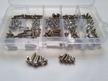 120pcs M3 Y-TYPE Socket Round Countersunk Head Screw Bolt Assortment Kit Set High Quality 2024 - buy cheap