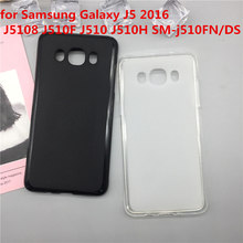 Funda de teléfono Original de TPU, cubierta trasera de silicona suave mate para Samsung Galaxy J5 2016, J5108, J510F, J510, J510H, SM-j510FN/DS 2024 - compra barato