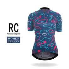 Racdiâmetro 2018 camisa de equipe ciclismo profissional, roupa curta, bicicleta feminina, mtb, estrada, kit de roupa maillot 2024 - compre barato