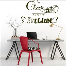 Wall Decal Vinyl Sticker Quote Find Freedom Wall Paper Art Home House Nursery Child Room Removable Decoration Poster DIY WW-454 2024 - buy cheap