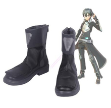 Sword Art Online Фатальная пуля костюм Кирито для косплея ботинки обувь для хэллоуивечерние на заказ для взрослых мужчин обувь аксессуары 2024 - купить недорого