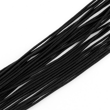 Pandahall cabo elástico, com fibra externa e borracha interna, 2.5mm; cerca de 80m/pacote 2024 - compre barato