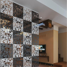 Divisores de pared de estilo chino para decoración del hogar, divisores de habitación modernos de color blanco con forma de pantalla plegable, esbelta tallada, 2019 2024 - compra barato