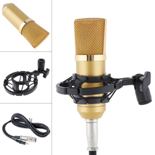 Professional BM-700 Condenser Microphone with Circuit Control and Gold-plated Large Diaphragm Head Fit for Studio / KTV 2024 - buy cheap
