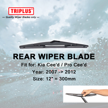 Rear Wiper Blade for Kia Cee'd (2007-2012) Ceed 1pc 12" 300mm,Car Rear Windscreen Wipers,Back Windshield Wiper Blades PRO Ceed 2024 - buy cheap