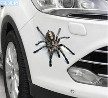 HOT Car Styling 3D Car Animals Bumper Retrofit Stickers for Peugeot 307 308 207 3008 2008 407 508 206 208 406 4008 accessories 2024 - buy cheap