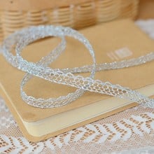 2019 hot sale Lace accessories Thin silver tooth edge lace 0.8 cm H0804 2024 - buy cheap