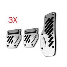 3pcs Car Auto Gas Accelerator Brake Clutch Foot Pedals Pad Accessories Set Kit 2024 - buy cheap