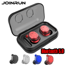 Joinrun-fone de ouvido wireless com bluetooth, fones com baixo, estéreo, bluetooth, caixa de carregamento 2024 - compre barato
