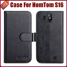 Hot Sale! HomTom S16 Case New Arrival 6 Colors High Quality Flip Leather Protective Cover For HomTom S16 Case 2024 - buy cheap