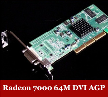 Новый ATI Radeon 7000 64 М DVI AGP Видеокарта Видеокарта высокое Качество Бесплатная Доставка 2024 - купить недорого