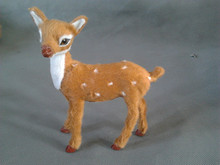 simulation 15x10cm lovely sika deer model toy lifelike female deer model ,home decoration gift t247 2024 - buy cheap