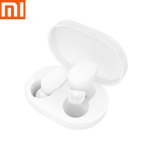 Xiaomi AirDots Bluetooth наушники гарнитура TWS наушники Handsfree стерео Бас BT 5,0 с микрофоном Smart AI управление 2024 - купить недорого