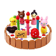 Simulation Wooden Baby Kitchen Toys Wooden Fruit Birthday Cooking Girls Boys Toy Pretend Play Cutting Cake Play Food Kids Toys 2024 - buy cheap