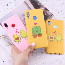 For Xiaomi Mi Redmi Note 5 6 7 8 9 10 lite Pro Plus Cute Cartoon Cactus Avocado Lover Candy Silicone Phone Case Capa Fundas 2024 - buy cheap