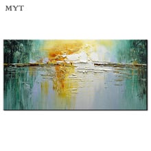 Artist Hand-painted High Quality Modern Abstract Rich and Colorful Oil Painting on Canvas Handmade Large Abstract Oil Painting 2024 - buy cheap