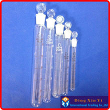(20 pieces/lot) lab tools 50ml Test Tube with graduation and ground-in stopper 2024 - buy cheap