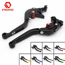 Cnc folding extensível embreagem do freio da motocicleta alavanca para kawasaki ZX-6 zx6r zzr600 zzr 600 ninja ex500r gpz500s 1990-1999 1991 2024 - compre barato