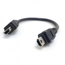 (500 шт./лот) 10 см USB 2,0 OTG Хост-кабель MINI A 5pin папа мини B 5pin папа мини USB 2,0 Тип A Тип B разъем 2024 - купить недорого