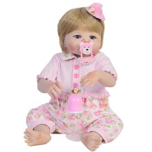 Bebes Reborn doll 57CM Full Body silicone doll Girl Reborn Baby Doll Bath Toy realistic baby new born princess victoria Bonecas 2024 - buy cheap