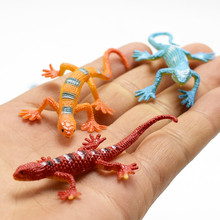 12Pcs Realistic Plastic Tricky Toy Fake Lizard Joke Prank Halloween Horror Toys Children's early education props collection 2024 - buy cheap