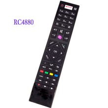 Mando a distancia RC4880 para TENSAI TV, LCD, LED, Netflix, compatible con 22LED1600, 32LED808, 42LED808, ferbedienung 2024 - compra barato