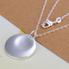 P067 Free Shipping silver plated Necklace, 925 fashion silver jewelry Pendant /OAZIQBDV OAZIQBDV 2024 - buy cheap