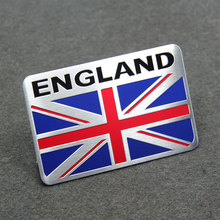 2pcs UK England Flag Aluminum Car Emblem Decal Sticker For Jeep Bmw Fiat VW Ford Audi Honda Toyota etc 2024 - buy cheap