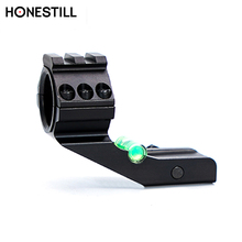 HONESTILL 25.4mm/30mm Cantilever Scope Sight Mount with Bubble Level Single Ring Weaver Picatinny Rail 2024 - buy cheap