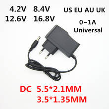 AC 100-240V DC 4.2V 8.4V 12.6V 16.8V 1A 1000MA Adapter Power Supply 4.2 8.4 12.6 16.8 V Volt charger for 18650 lithium battery 2024 - buy cheap